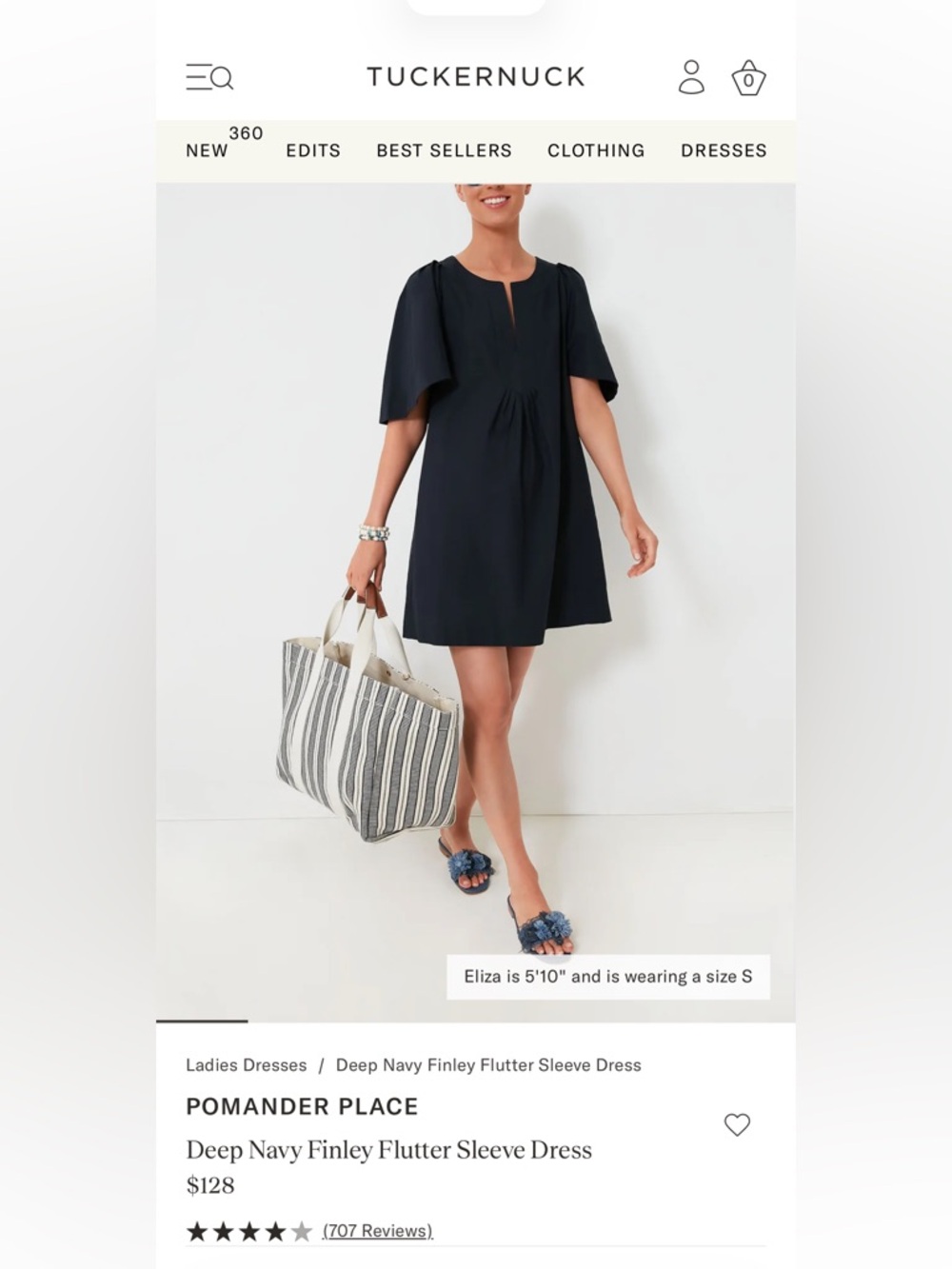 NWOT Tuckernuck Pomander Place Finley minidress